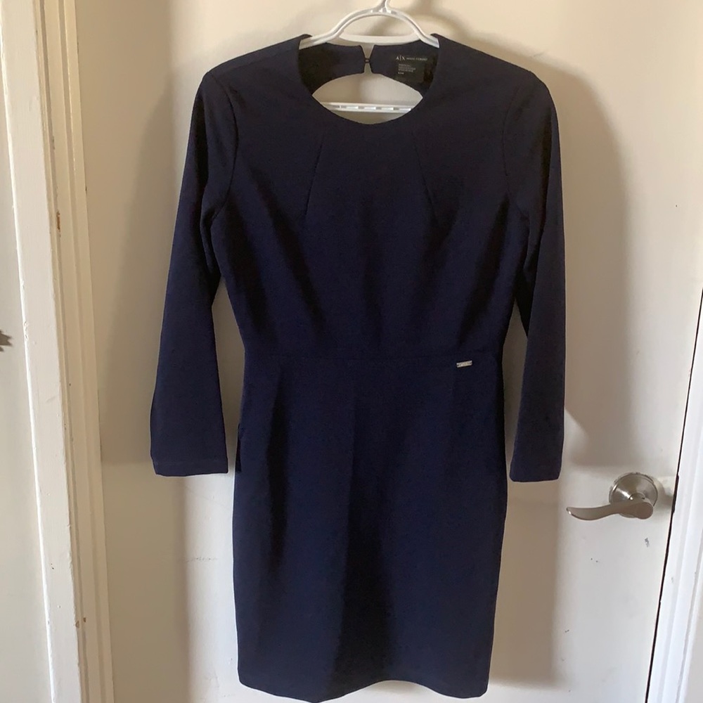 Blue Armani Exchange ladies dress